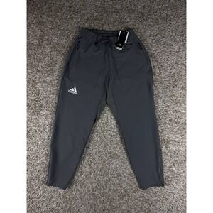 Adidas Men's Team Sideline 21 Woven Slim Leg Training Pants Gray Size Small